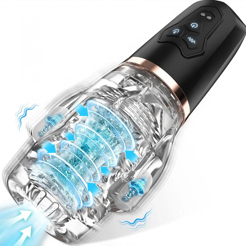 The Male Rose 2 – Suction & Stroke Pleasure Device for Men