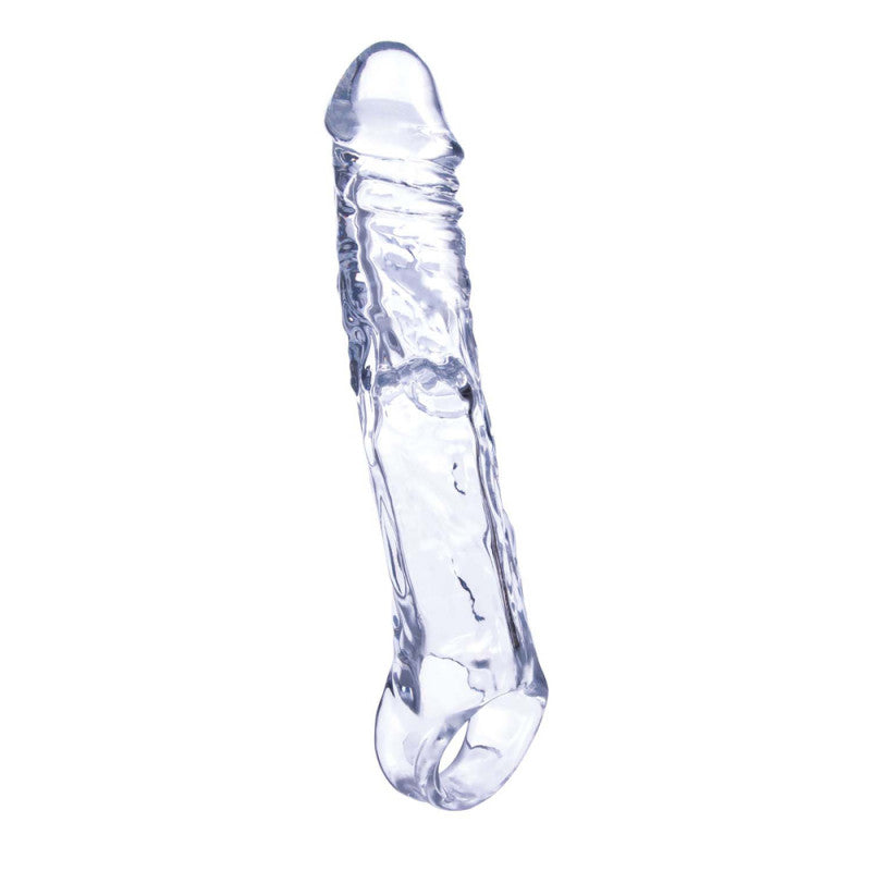 Magical Penis Extender and Ball Strap 7.5&quot; - Clear