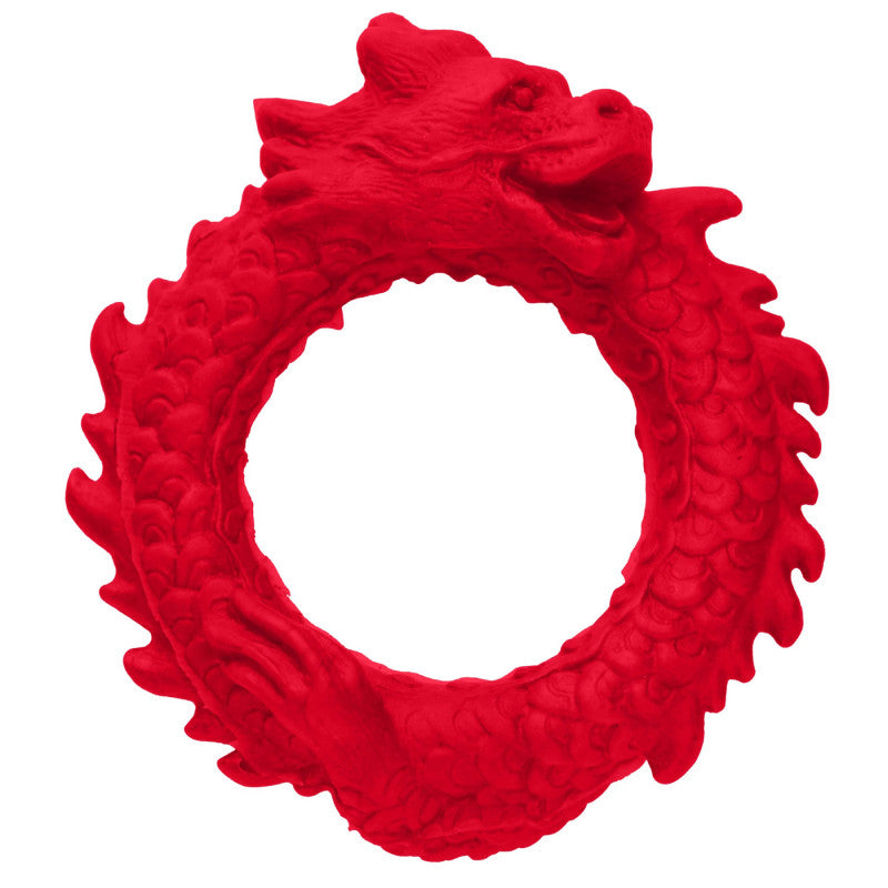 Rise of the Dragon Silicone  Ring - Red