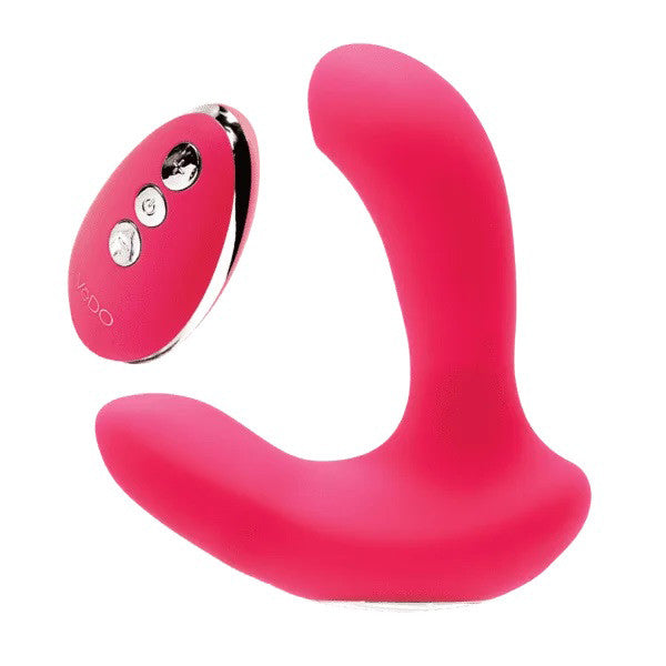 INME Rechargeable Dual Vibe with Remote – Pink
