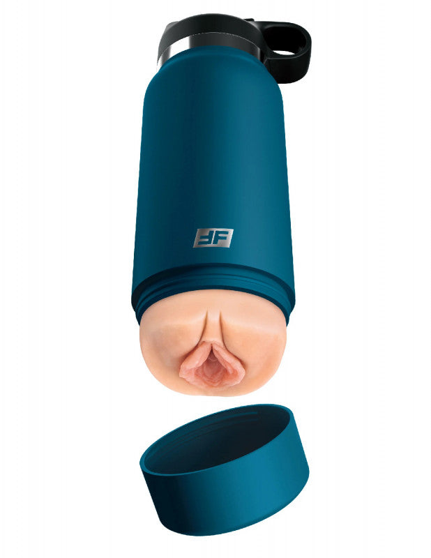 Flask - Private Pleaser - Blue Bottle - Light