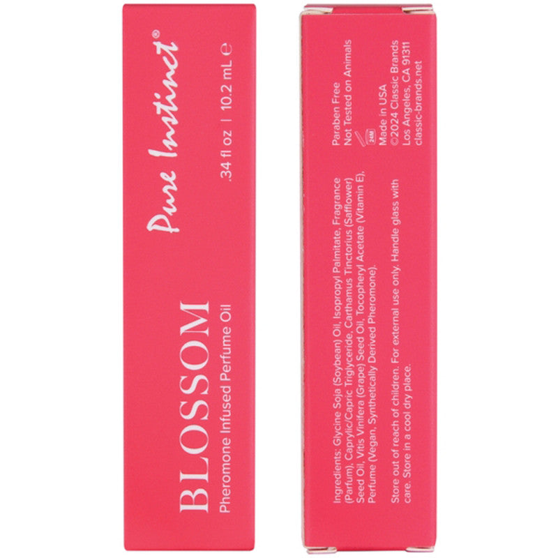 Pure Instinct Pheromone Fragrance Oil Blossom Roll on 10.2 ml 0.34 ml