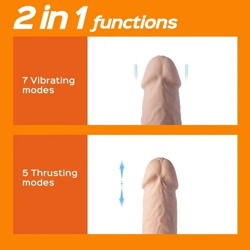 Kenzo-App Controlled 9.5" Big Realistic -  Thrusting