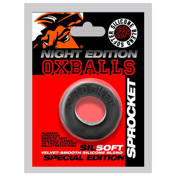 Sprocket Comfort No-Roll ring - Black