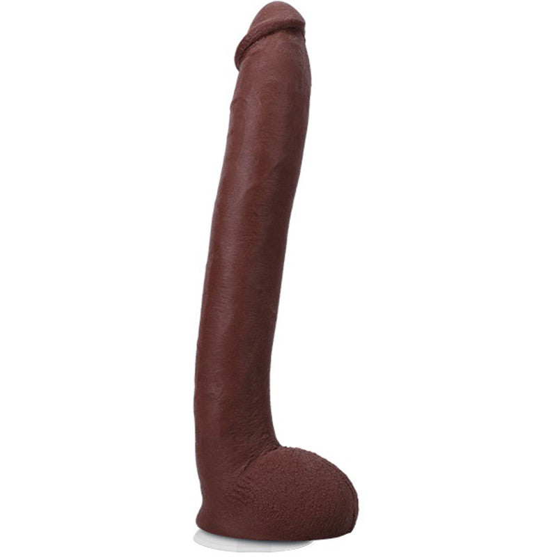 Signature s Hollywood Cash 11"  With Removable Vac-U-Lock Suction Cup - Chocolate