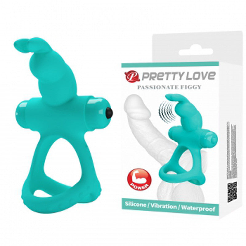 Passionate Figgy Penis Ring - Turquoise - SomethingSexyPlanet Passionate Figgy Penis Ring - Turquoise - SomethingSexyPlanet