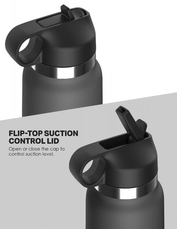 Flask - Secret Delight - Grey Bottle - Brown