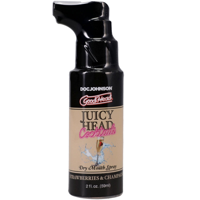 Goodhead - Juicy Head - tails Dry Mouth Spray Strawberries/champagne - 2oz