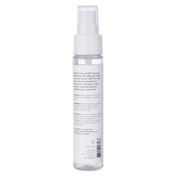Blow Me Strawberry Oral Sex Gel - 2oz
