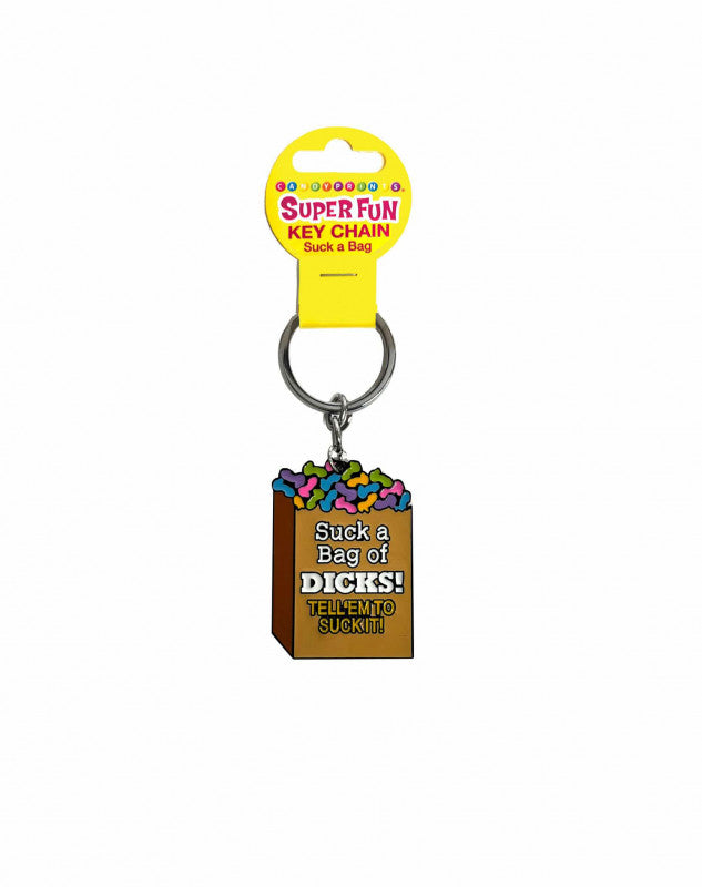 Super Fun Key Chain, Suck a Bag of s