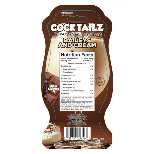tailz Baileys and Cream Pecker Pop