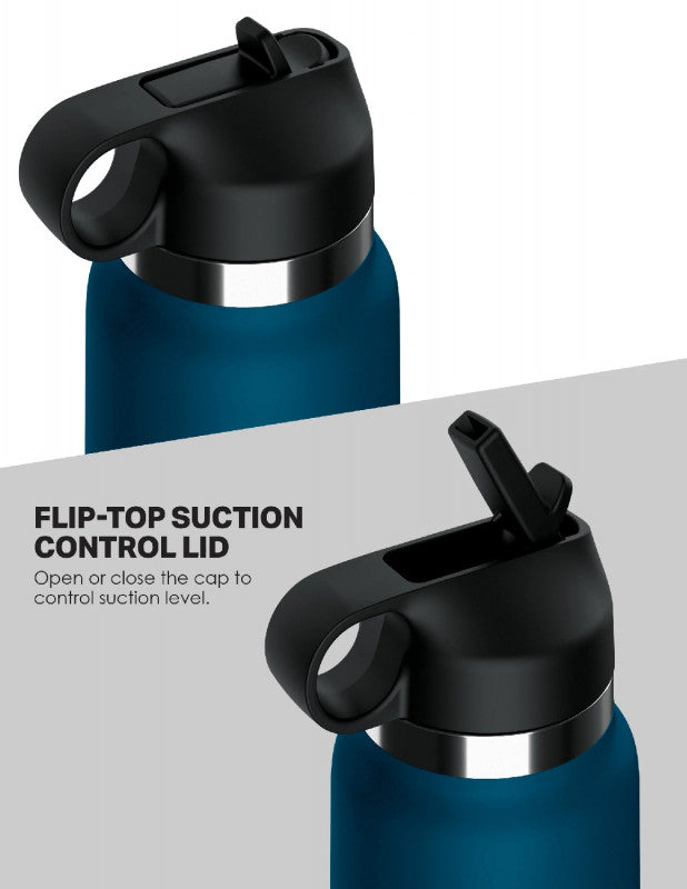 Flask - Private Pleaser - Blue Bottle - Light