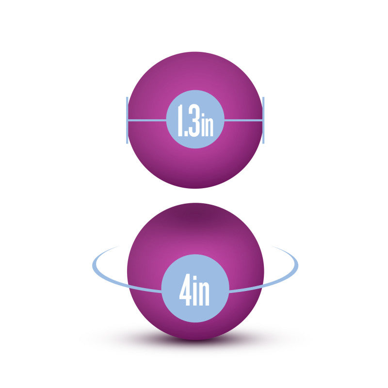 Luxe Double O Advanced Kegel Balls - Pink