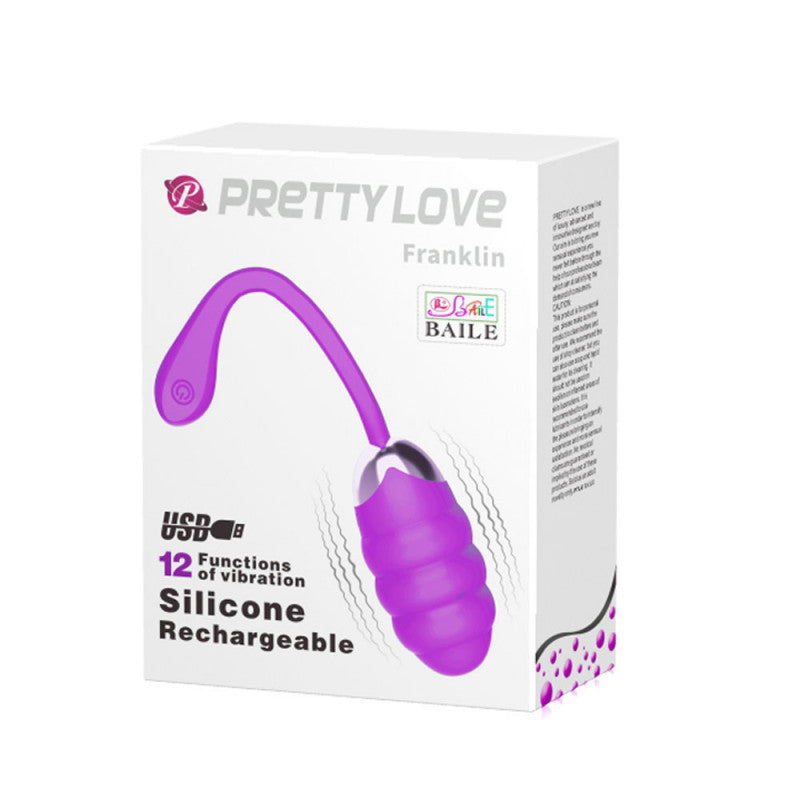 Pretty Love Franklin Rechargeable Egg Vibe