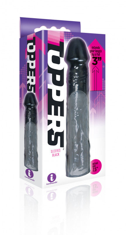 The 9's Toppers Black Extender Sleeve
