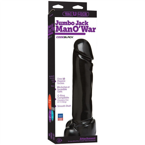 Vac-U-Lock Codeblack Jumbo Jack Man o&#39; War