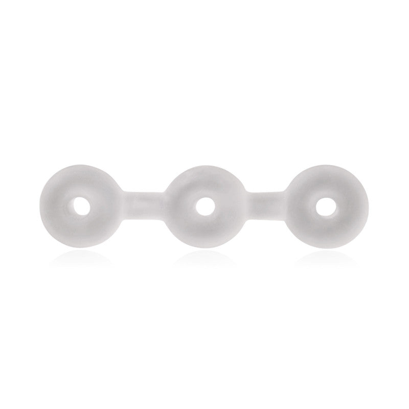 Triple Donut Ring - Clear