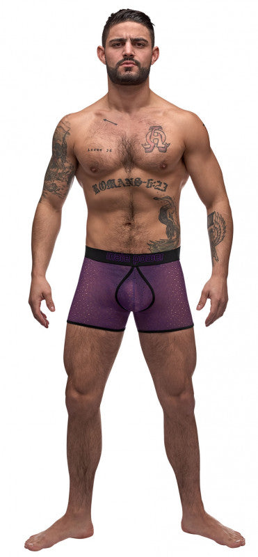 Airotic Mesh  Short - Purple - Medium