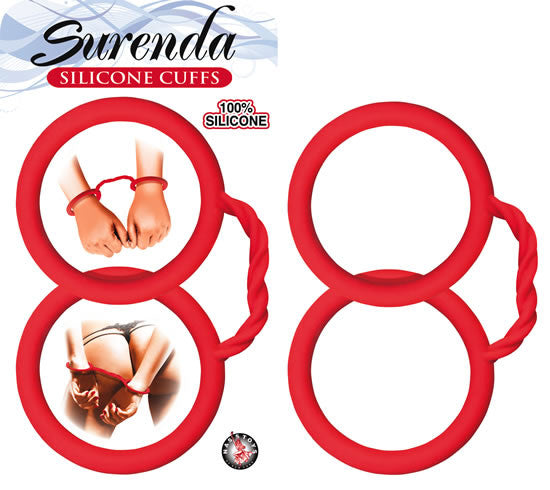 Surenda Silicone Cuffs - Red