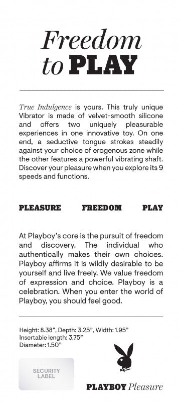 True Indulgence - Vibrator -  Teal