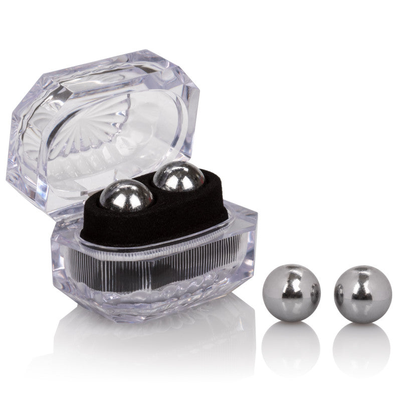 Weighted Orgasm Balls™ Metallic-Silver