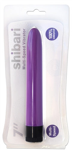 Shibari 7-Inch Multi-Speed Vibrator - Purple
