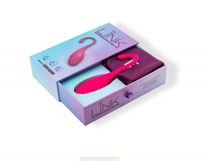 Link App Connected G-Spot Vibe - Pink - SomethingSexyPlanet Link App Connected G-Spot Vibe - Pink - SomethingSexyPlanet