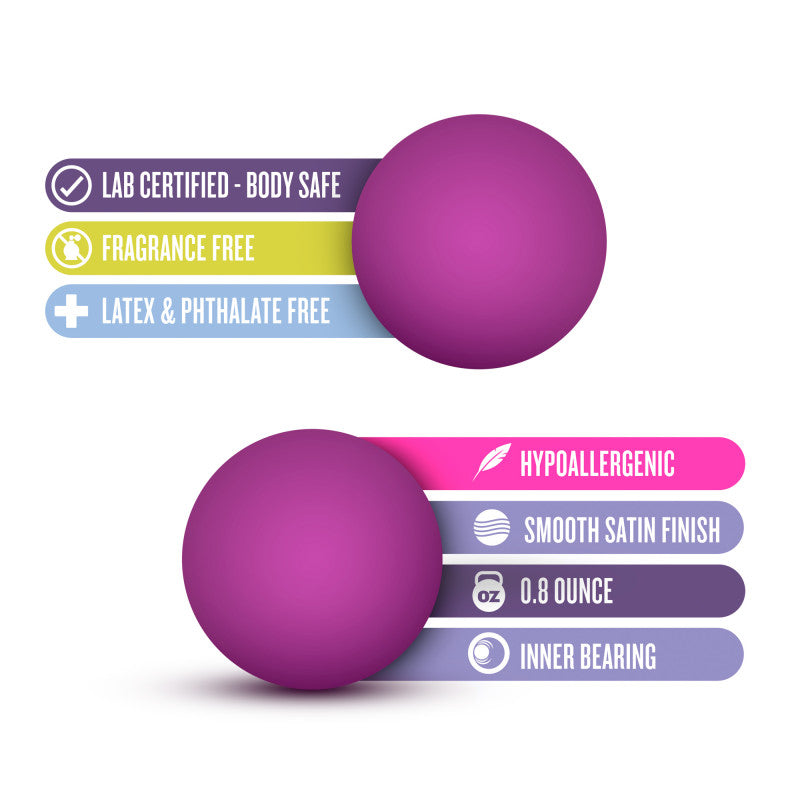 Luxe Double O Advanced Kegel Balls - Pink
