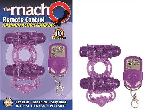 The Macho Remote Control- Ring - Purple