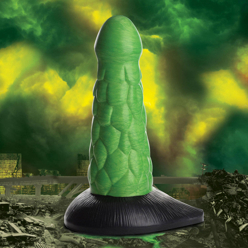 Cc - Radioactive Reptile Thick Scaly Silicone   - Green