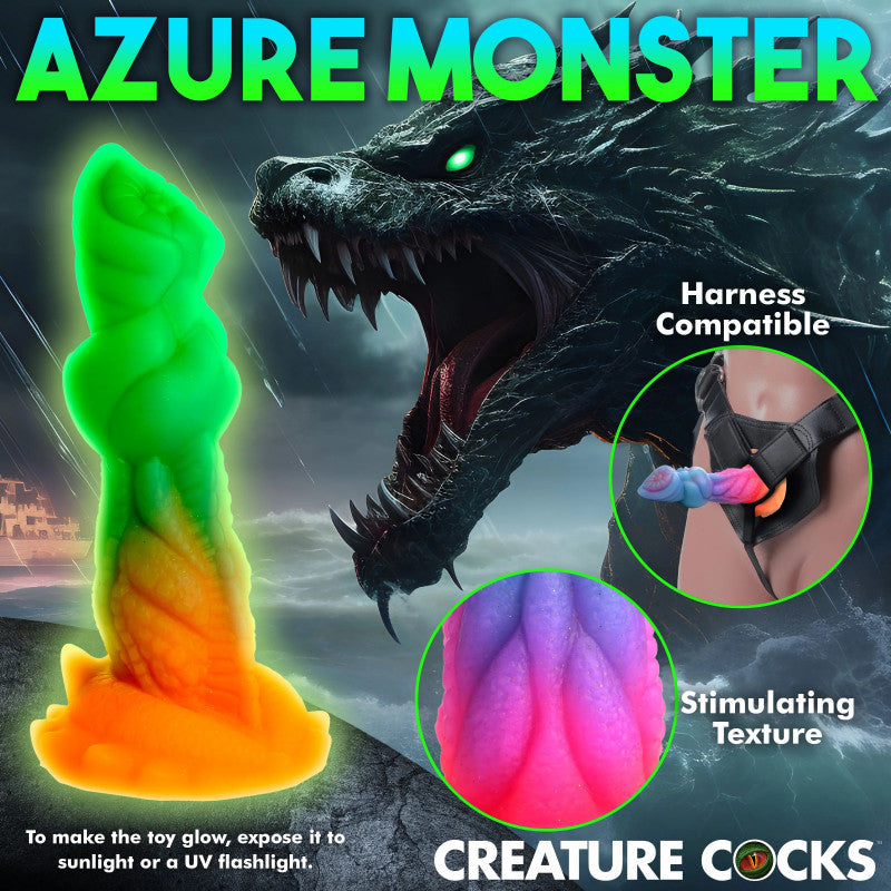 Aqua- Glow-in-the-Dark Silicone