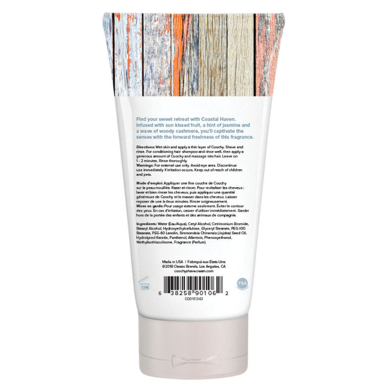 Coochy Shave Cream Coastal Haven 3.4 Fl Oz.