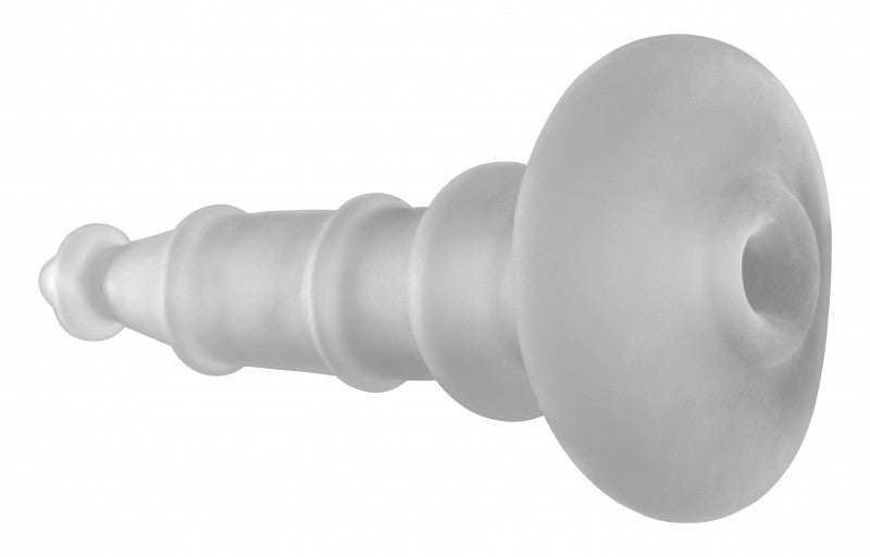 Xplay Anal Sleeve Plug 7.0 Inch - Clear