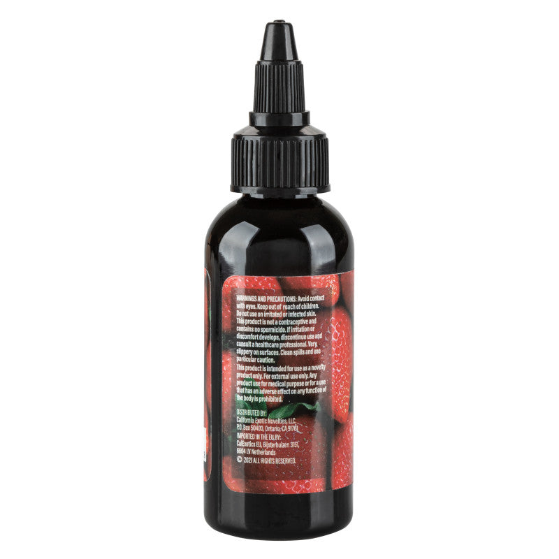 Sauce Flavored Water-Based Personal  Lubricant - Strawberry - 2 Fl. Oz.