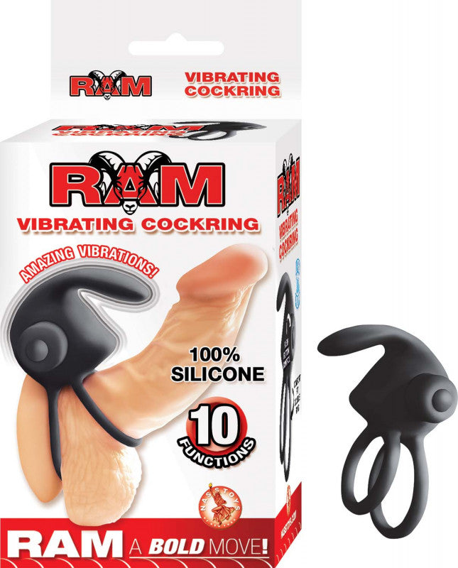 Ram Vibrating Ring- Black