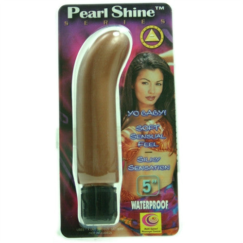 Pearl Shine 5-Inch - Brown G-Spot
