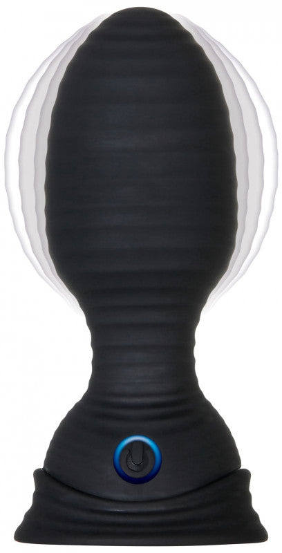 Shape Shifter Inflatable Remote Butt Plug - Black
