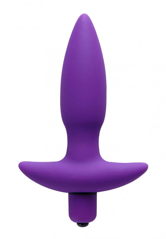 Aria Vibrating Silicone Anal Plug - Small