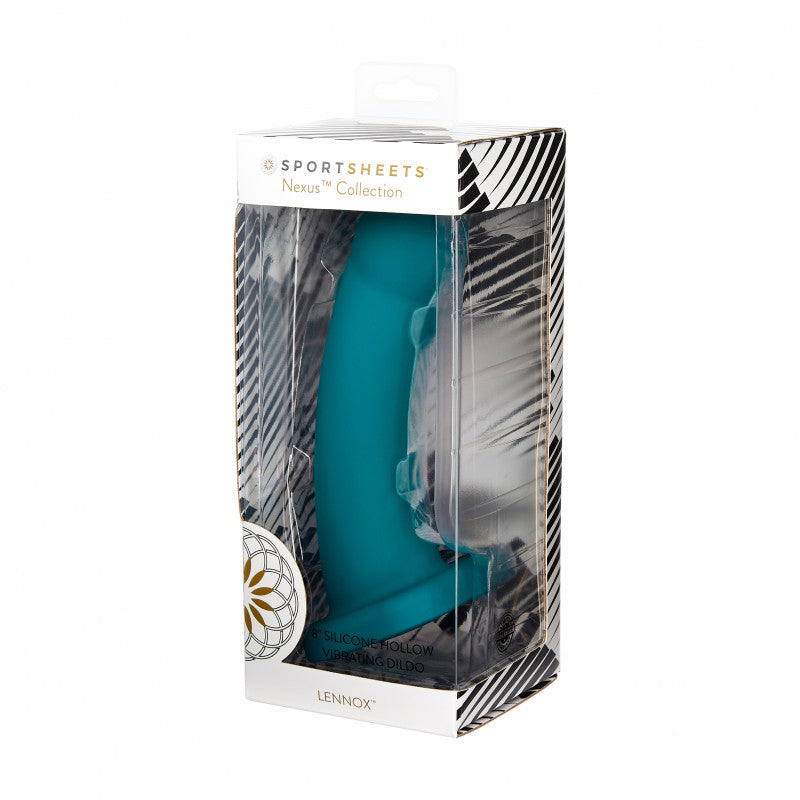 Nexus Collection - Lennox - 8 Inch Vibrating Hollow  - Emerald