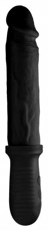 8x Auto Pounder Vibrating and Thrusting  With Handle - Black