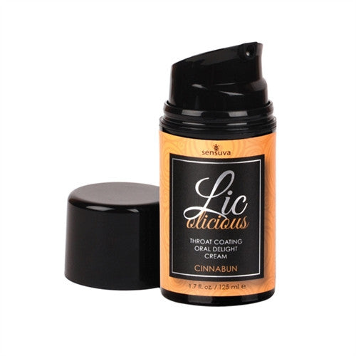 Lic-O-Licious Oral Delight Cream - Cinnabun - 1.7 Oz.