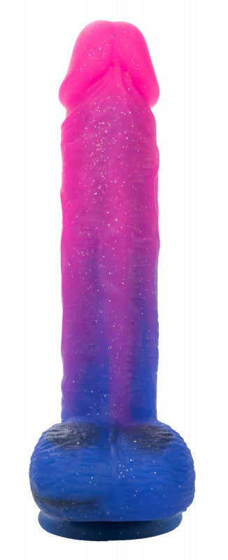 Naughty Bits Ombre Hombre XL Vibrating  -  -  Pink/purple