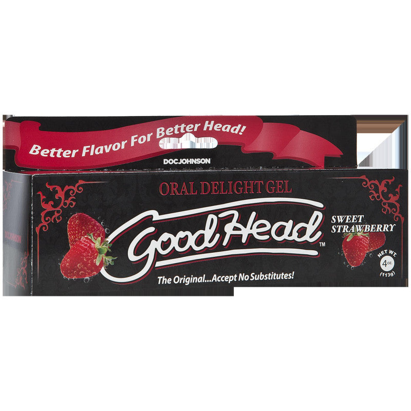 Good Head -  Delight Gel - Strawberry - 4 Oz.