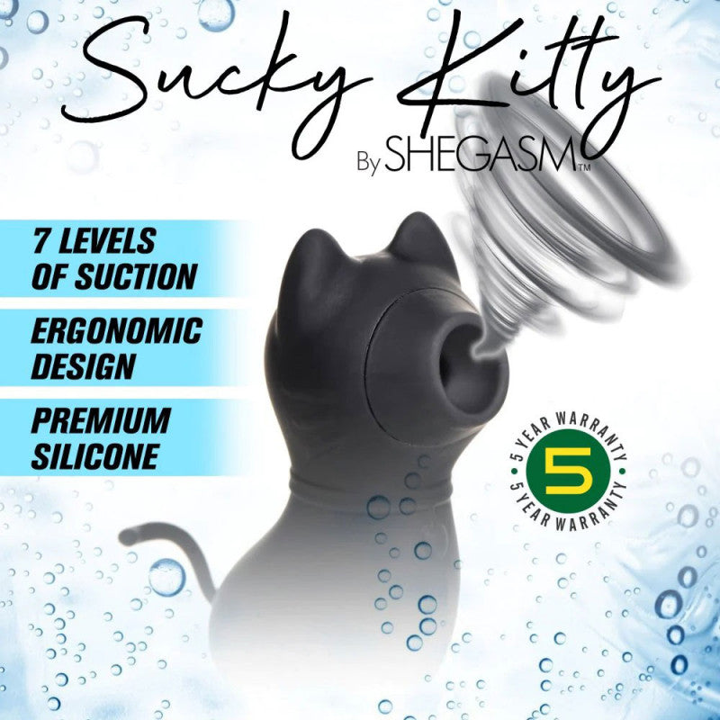 Kitty 7x  Stimulator - Black