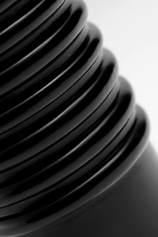 Enormass Ribbed Plug With Suction Base