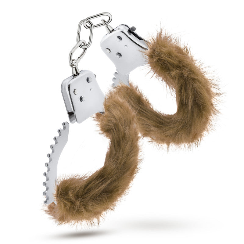 Temptasia - Plush Fur Cuffs - Brown