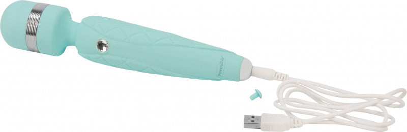 Pillow Talk Cheeky Wand With Swarovski Crystal - Teal