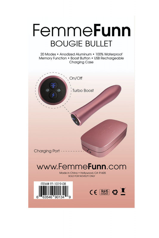 Bougie Bullet - Rose Gold