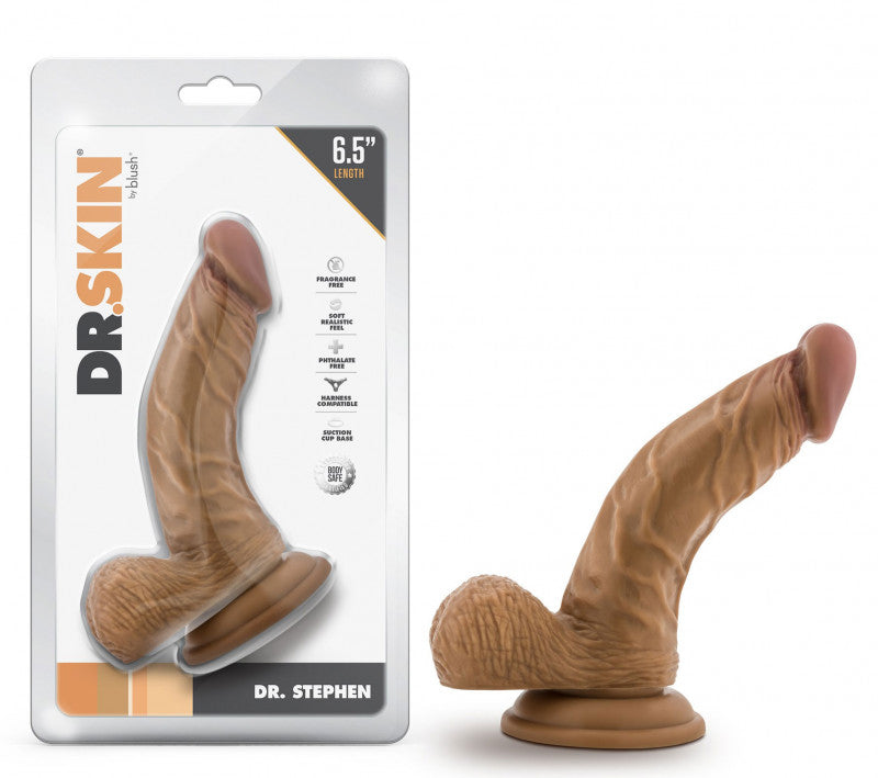 Dr. Skin - Dr. Stephen - 6.5 Inch  With Balls - Tan
