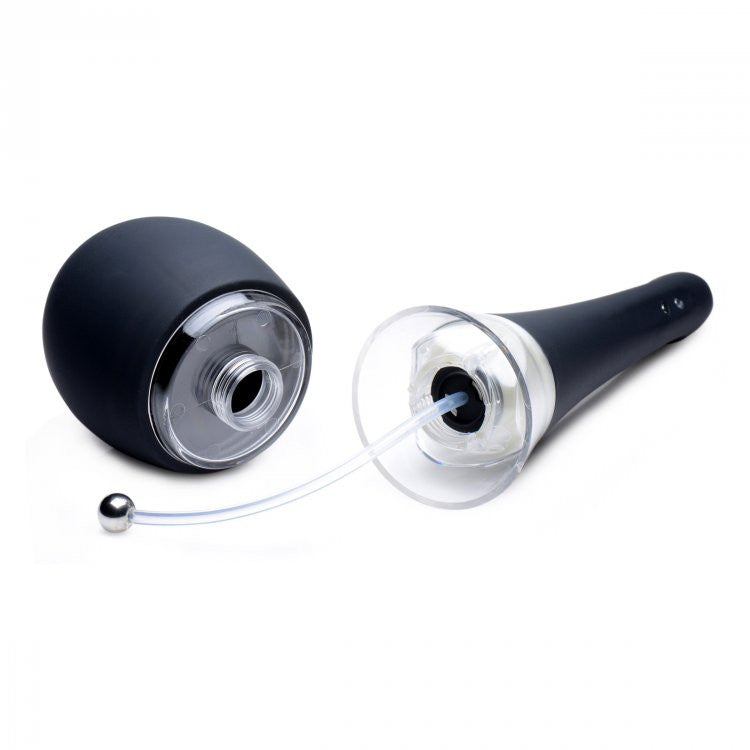 Electric Auto-Spray Enema Bulb - Black